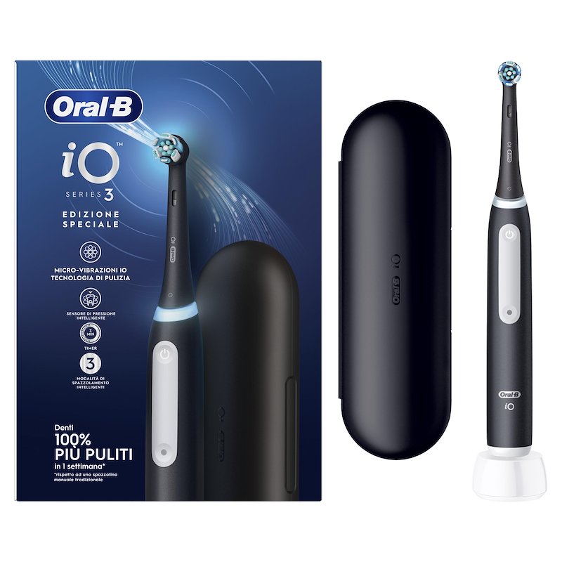Spazzolino elettrico ORAL-B iO SERIES 3, Edizione speciale, Nero