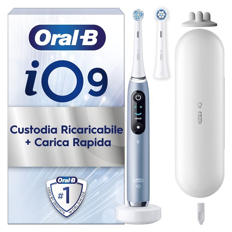 Spazzolino elettrico ORAL-B iOM9.2I1.1AC FBNLSENOR AQ PLBox PTHBR