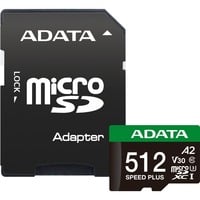 Speed Plus 512 GB MicroSDXC Classe 10, Scheda di memoria