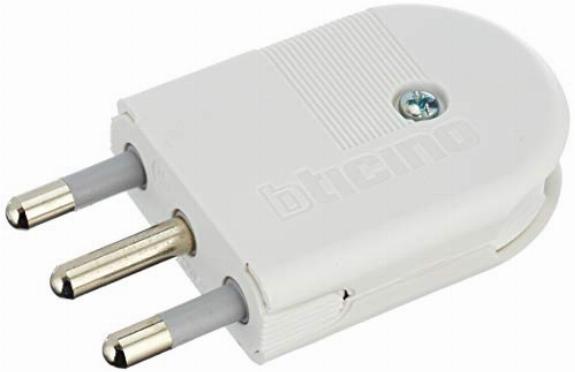 Spina + Presa 2p+t 16a Colore Bianca S2496ta - Bticino