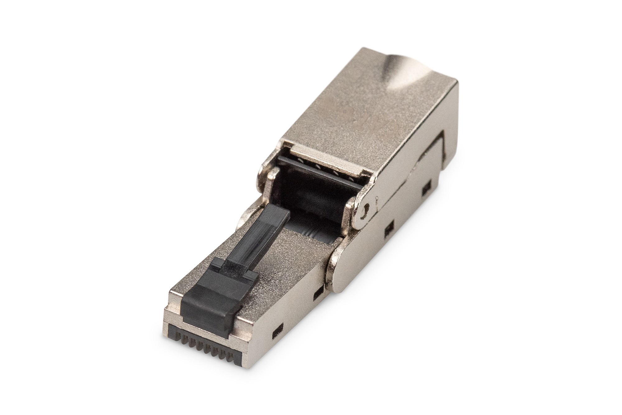 Spina Rj45 Schermata 6A Per Installazione Senza Attrezzi Pieghevole Spina Rj45 Schermata 6A Per Installazione Senza Attrezzi Pieghevole