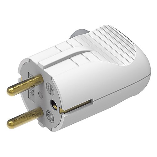 Spina Volante 2+t 16a Tedesco Italiano Bianco S2020de - Bticino