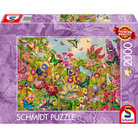 Splendido giardino delle farfalle, Puzzle