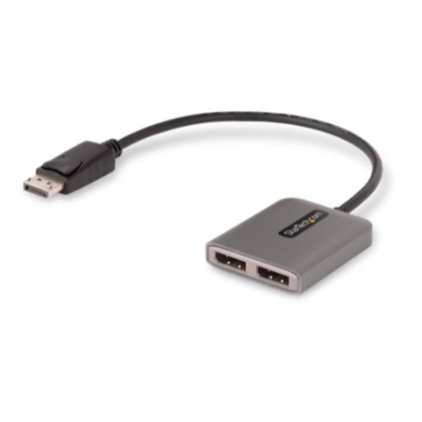 Splitter displayport DP 1.4 a 2x DP 5K Grey 2 porte MST14DP122DP