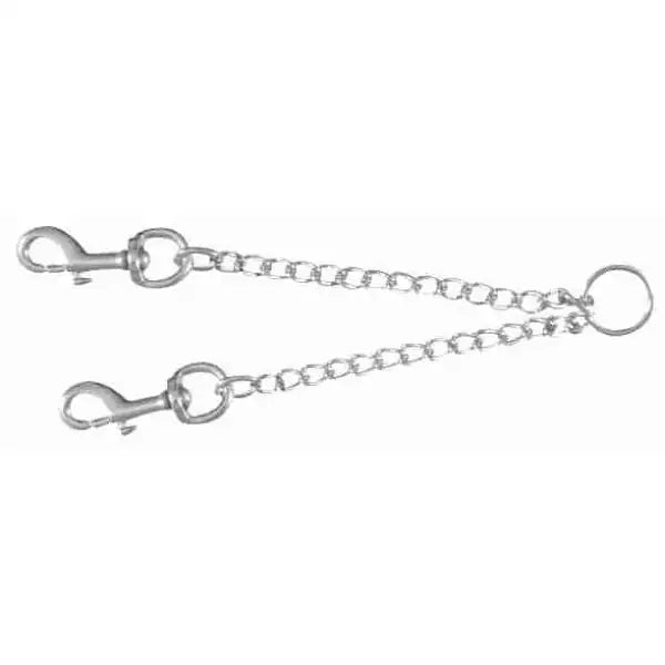 Splitter guinzaglio per cani Accoppiacani in metallo cromato Trixie Taglia XS-S Lunghezza 42 cm - 1° ORDINE? scegli tra BZR5 - BZR20 + 200 pt fedeltà