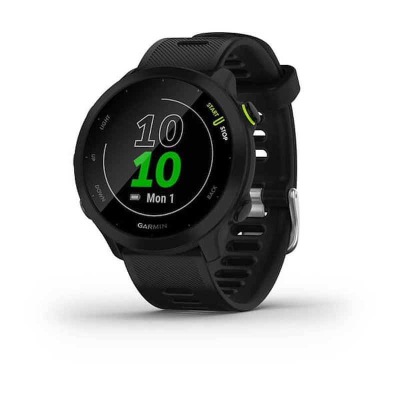 SPORTWATCH GARMIN Forerunner 55, Durata batteria 20 h, Compatibile con iOS, Android, Black