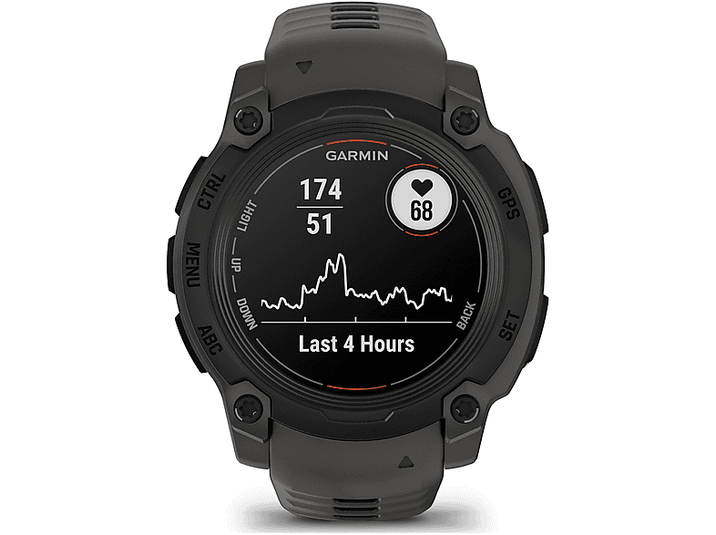 SPORTWATCH GARMIN Instinct E, 40mm, Scocca in Polimero fibro rinforzato, Compatibile con Android, Nero/Carbone