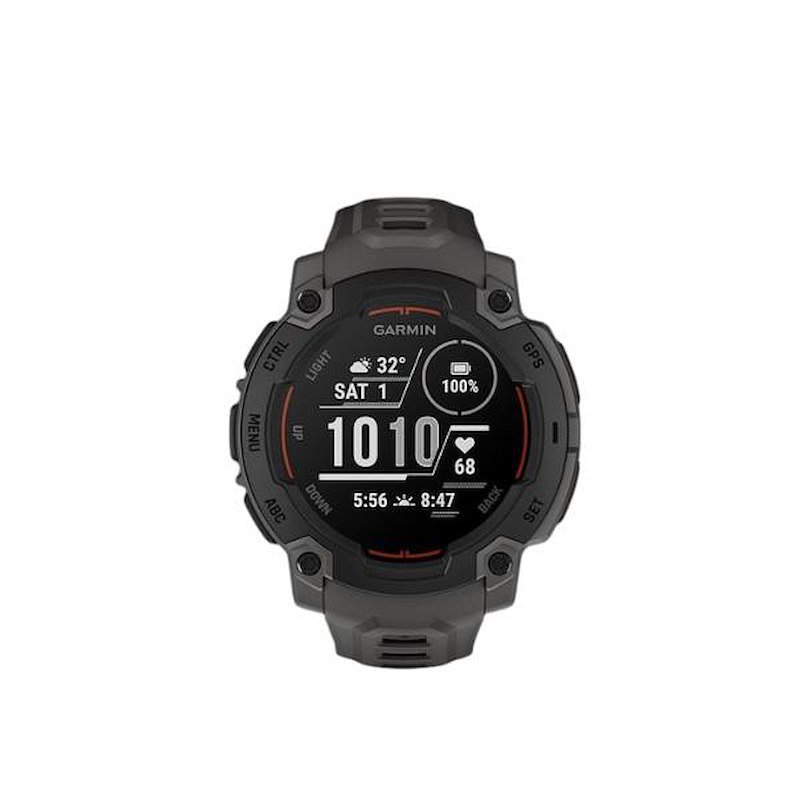 SPORTWATCH GARMIN Instinct E, 45mm, Scocca in Polimero fibro rinforzato, Compatibile con Android, Nero /Carbone