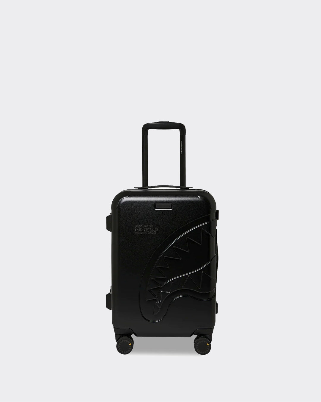 Sprayground Trolley Carry-On Embossed Gold Tooth Blacked Out