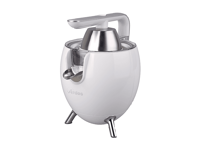 SPREMIAGRUMI ARDES JUICE ART W SPREMIAGRUMI, Potenza 500 W, Recipiente succo da 0,5 l, 1 velocità velocità, in Plastica, Bianco / Silver