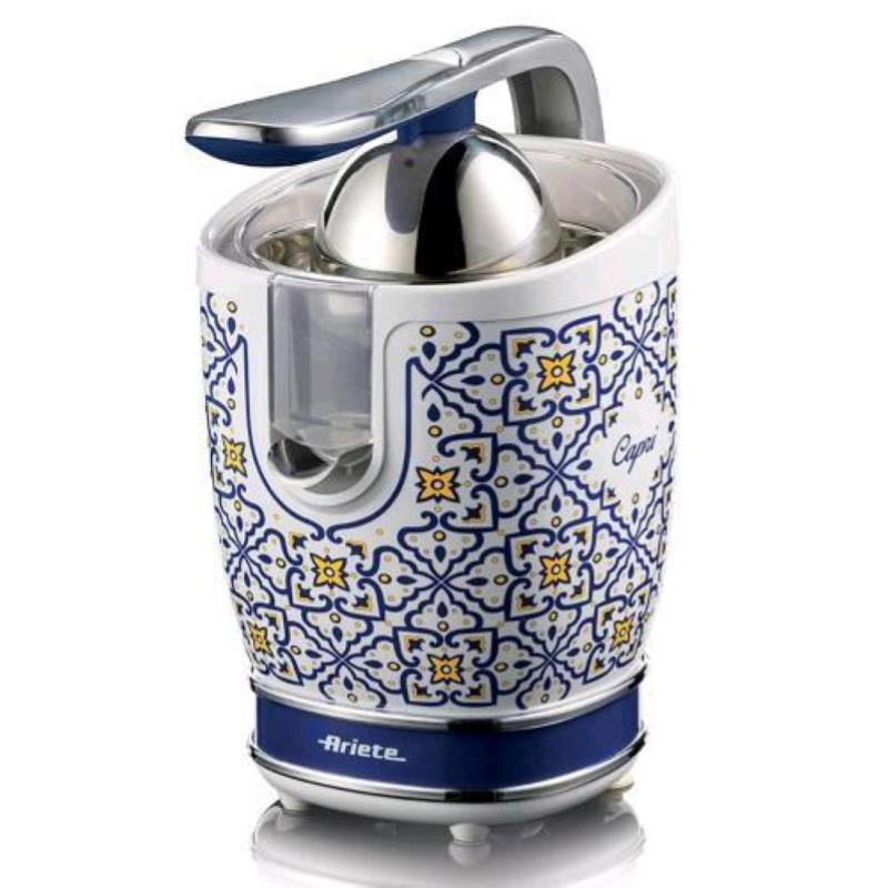 SPREMIAGRUMI ARIETE CAPRI, Potenza 85 W, Recipiente succo da 0,6 l, 2 velocità velocità, in Metal, MULTICOLORE