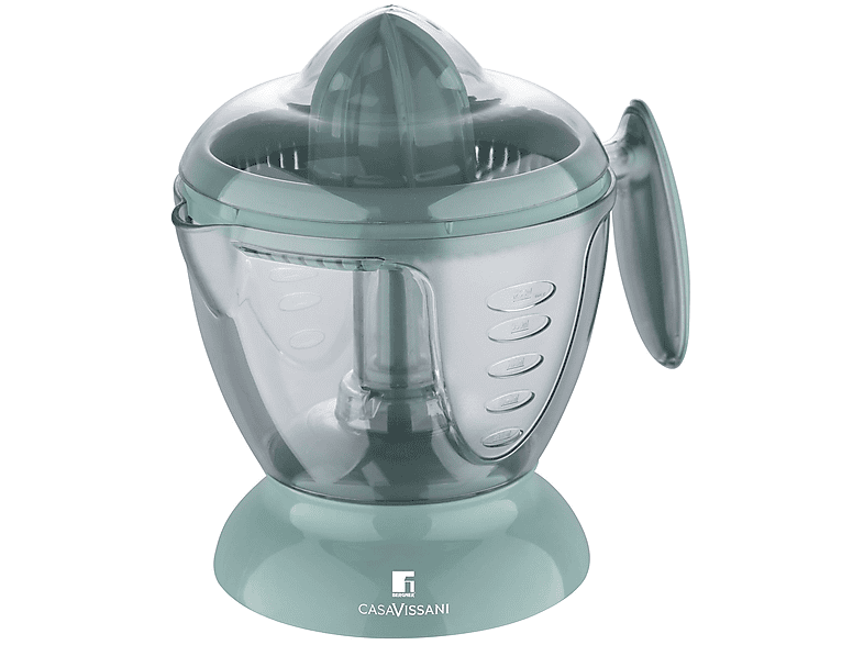 SPREMIAGRUMI BERGNER Spremiagrumi CASA VISSANI, Potenza 40 W, Recipiente succo da 1,2 l, 1 velocità velocità, in Plastica, Green SPREMIAGRUMI BERGNER Spremiagrumi CASA VISSANI, Potenza 40 W, Recipiente succo da 1,2 l, 1 velocità velocità, in Plastica, Green