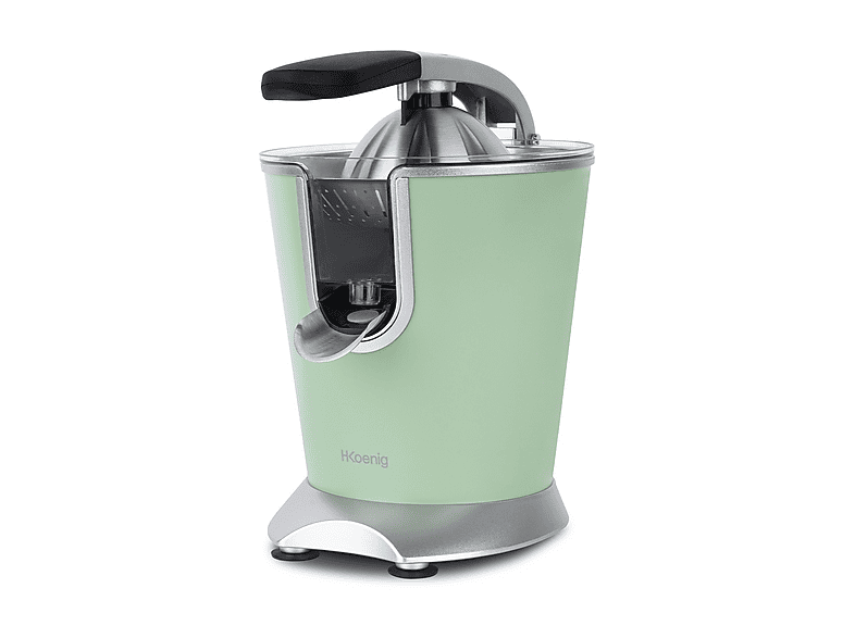 SPREMIAGRUMI H.KOENIG AGR88, Potenza 160 W, Recipiente succo da 0,5 l, in Acciaio inox, VERDE PASTELLO