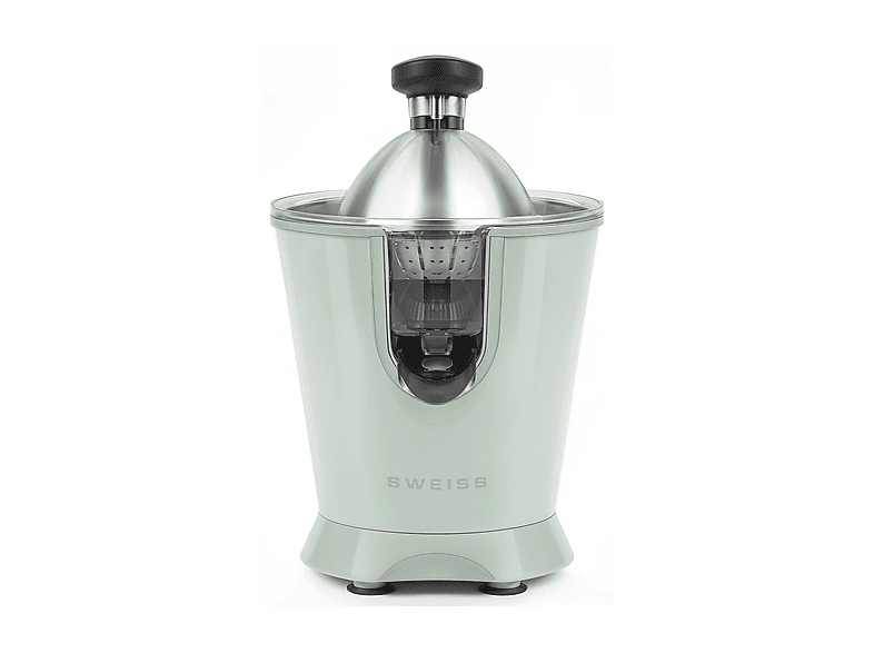 SPREMIAGRUMI SWEISS ZEST7, Potenza 160 W, 1 velocità velocità, in Acciaio inossidabile, Verde pastello SPREMIAGRUMI SWEISS ZEST7, Potenza 160 W, 1 velocità velocità, in Acciaio inossidabile, Verde pastello
