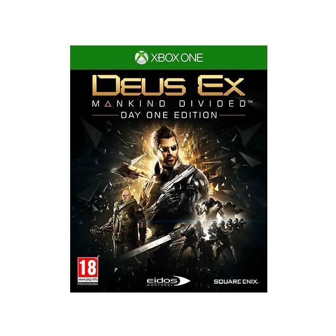 Square Enix 1014367 Deus Ex Mankind Divided Day One Edition Videogioco Xbox One Nuovi Poteri e Innesti Cibernetici Ambientazione Cyberpunk Gameplay Ibrido Shooter Action RPG colore Nero Square Enix 1014367 Deus Ex Mankind Divided Day One Edition Videogioco Xbox One Nuovi Poteri e Innesti Cibernetici Ambientazione Cyberpunk Gameplay Ibrido Shooter Action RPG colore Nero