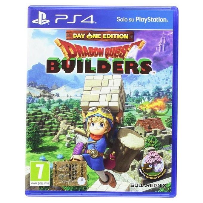Square Enix 1017284 Dragon Quest Builders Edizione Day One Videogioco per PlayStation 4 con DLC Esclusivo colore Nero