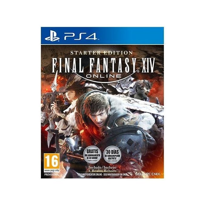 Square Enix 1021569 Final Fantasy XIV Online Starter Edition Gioco PS4 PlayStation 4 MMORPG A Realm Reborn