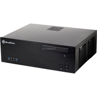 SST-GD04B vane portacomputer HTPC Nero, Alloggiamento desktop