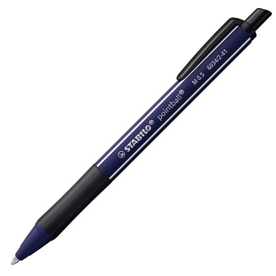 STABILO 6034/2-41 penna a sfera Blu Penna a sfera retrattile a clip Medio 1 pz STABILO 6034/2-41 penna a sfera Blu Penna a sfera retrattile a clip Medio 1 pz