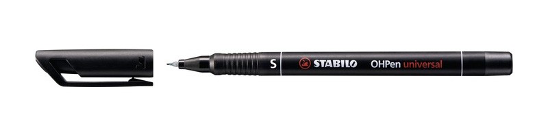 STABILO OHPen marcatore permanente Nero 1 pz STABILO OHPen marcatore permanente Nero 1 pz