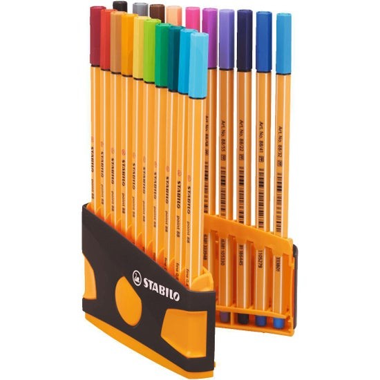 STABILO point 88 penna tecnica Fine Multicolore 20 pz STABILO point 88 penna tecnica Fine Multicolore 20 pz