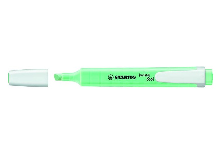 STABILO swing cool Pastel evidenziatore 1 pz Punta smussata Menta STABILO swing cool Pastel evidenziatore 1 pz Punta smussata Menta