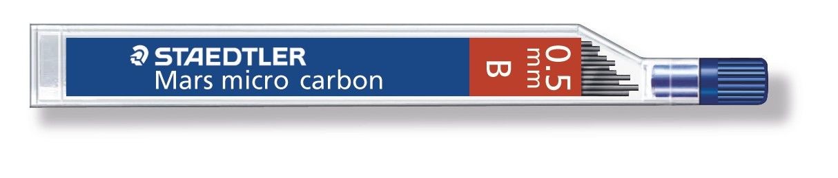 Staedtler Mars Micro Carbon mina B Nero
