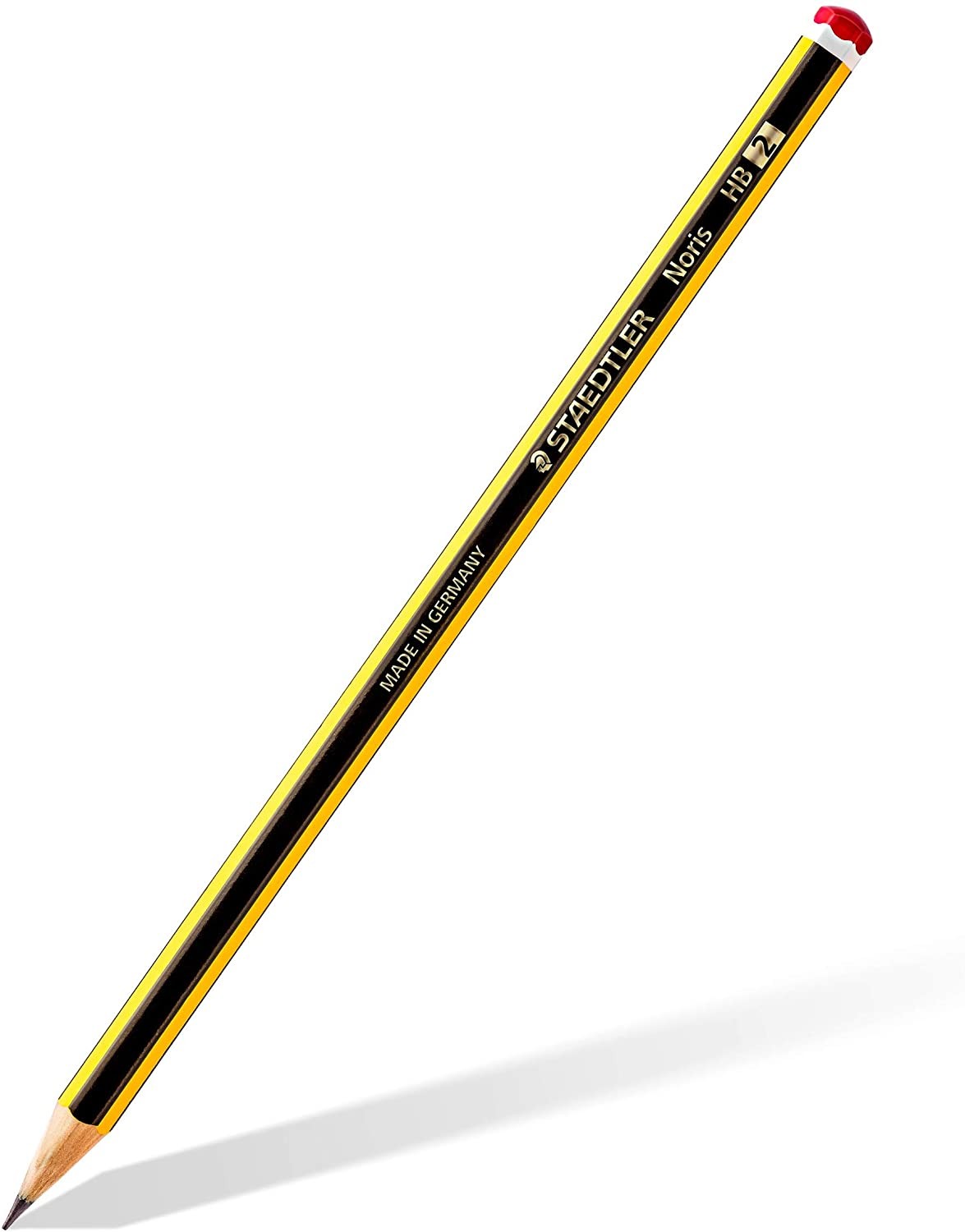 Staedtler Noris 120 Espositore da 90 matite esagonali in grafite - Diverse gradazioni di piombo - Legno proveniente da foreste sostenibili