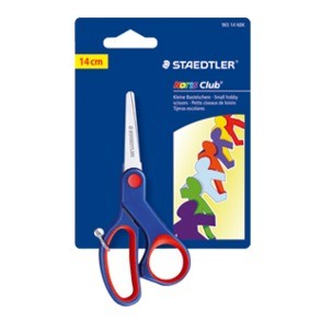 Staedtler Noris Club 965 Forbici per attività manuali Blu Rosso