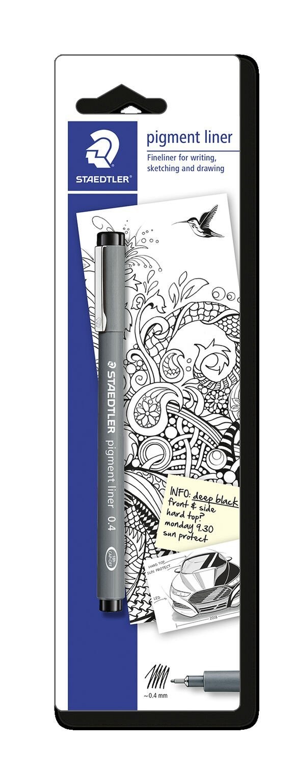 Staedtler pigment liner 308 penna tecnica 1 pz Staedtler pigment liner 308 penna tecnica 1 pz
