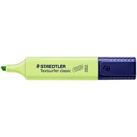 Staedtler Textsurfer Classic 364 Pastel Fluorescent Marker - Punta a scalpello - Linea 1 - 5 mm - Inchiostro a base d acqua - Colore verde lime Staedtler Textsurfer Classic 364 Pastel Fluorescent Marker - Punta a scalpello - Linea 1 - 5 mm - Inchiostro a base d acqua - Colore verde lime