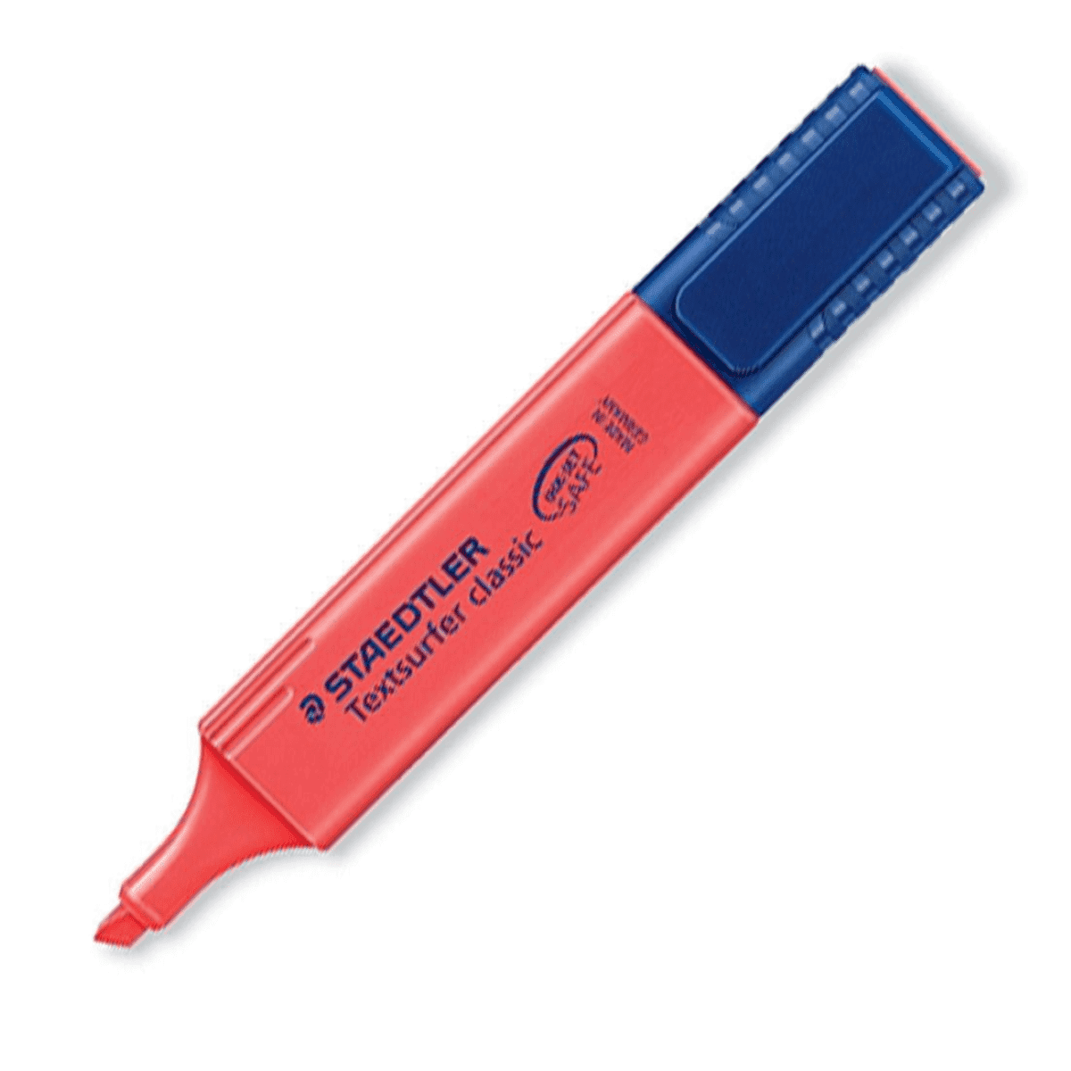 Staedtler Textsurfer Classic 364 Pennarello fluorescente - Punta a scalpello - Inchiostro a base d acqua - Colore rosso