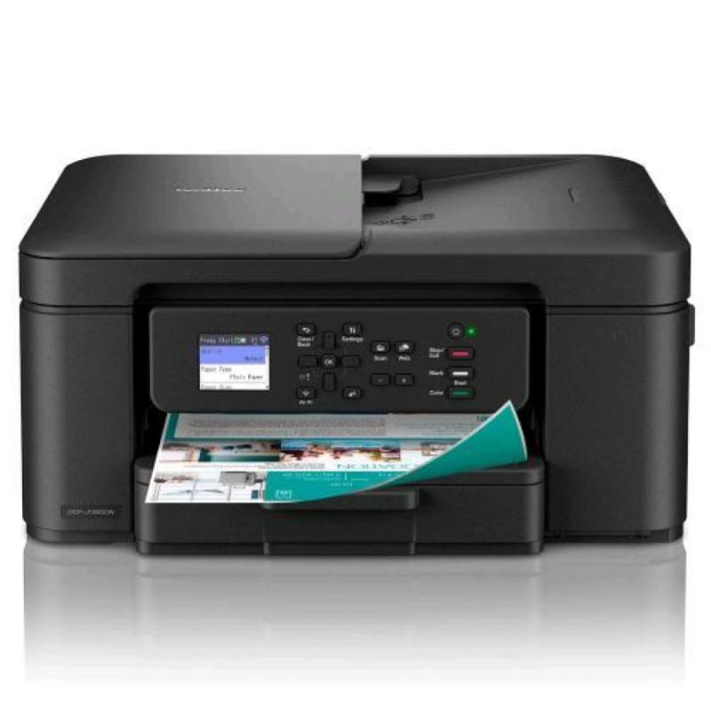 Stampante Inkjet Multifunzione 3 in 1 a colori BROTHER DCP-J1360DW, A4, Fronte retro automatico, WiFi, Nera