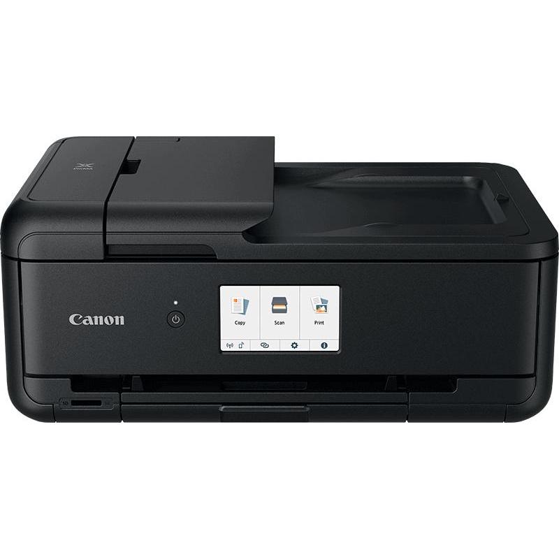 Stampante Inkjet Multifunzione 3 in 1 a colori CANON PIXMA TS9550a, A3, Fronte retro automatico, Ethernet, WiFi, Nera