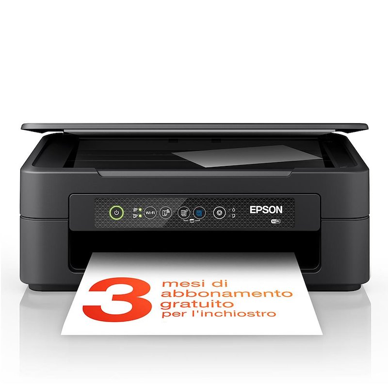 Stampante Inkjet Multifunzione 3 in 1 a colori EPSON Expression XP-2200, A4, Fronte retro manuale, WiFi, Nera