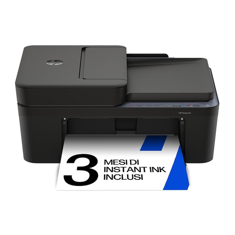 Stampante Inkjet Multifunzione 3 in 1 a colori HP DeskJet 4330, A4, Fronte retro manuale, WiFi, Nera