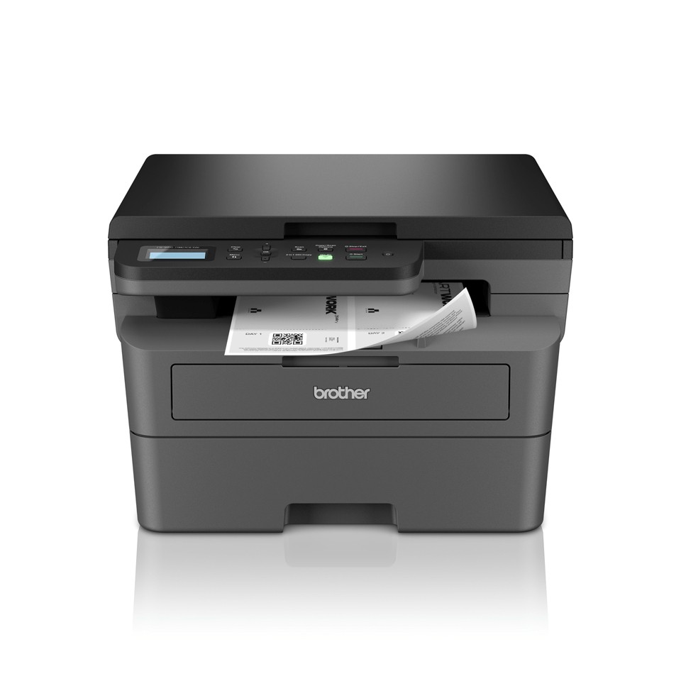 Stampante Laser Multifunzione 3 in 1 bianco e nero BROTHER DCP-L2620DW, A4, Fronte retro automatico, WiFi, Nera
