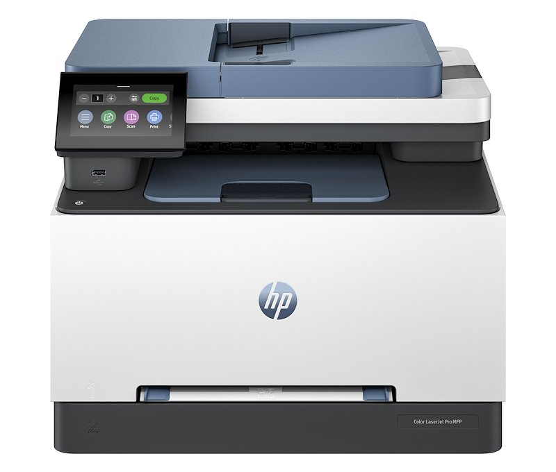 Stampante Laser Multifunzione 4 in 1 a colori HP Color LaserJet Pro 3302fdw, A4, Fronte retro automatico, Ethernet, WiFi, Bianca