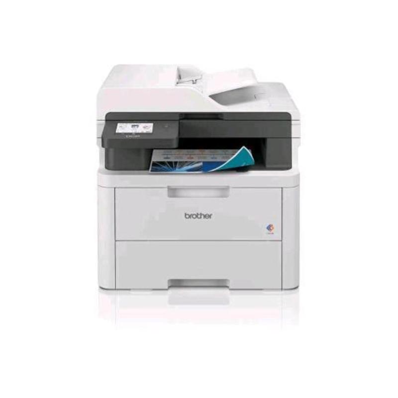 Stampante Led Multifunzione 3 in 1 a colori BROTHER DCP-L3560CDW, A4, Fronte retro automatico, Ethernet, WiFi, Bianca