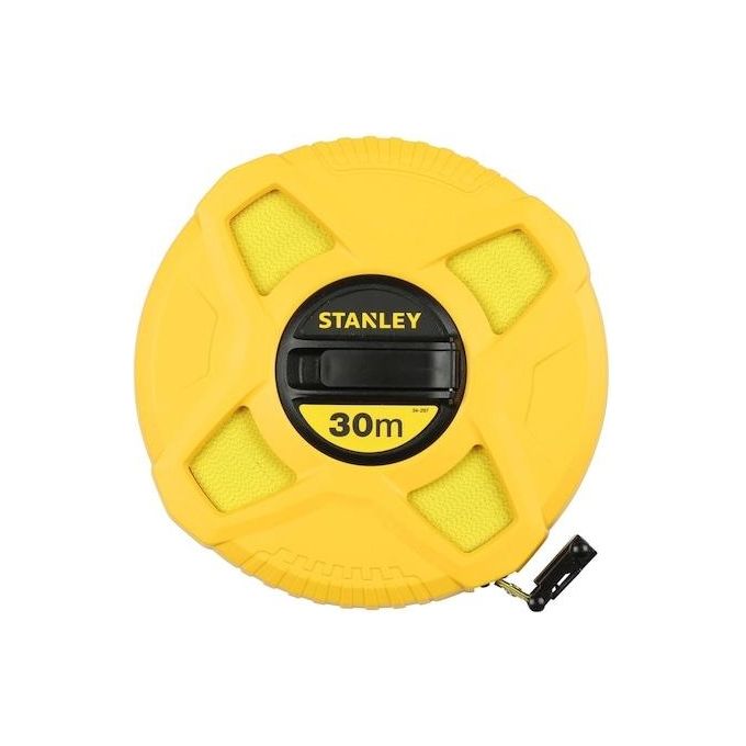 Stanley 0-34-297 Rotella Metrica Fibra di Vetro 30 m nastro 12,7 mm ABS Classe III colore Giallo