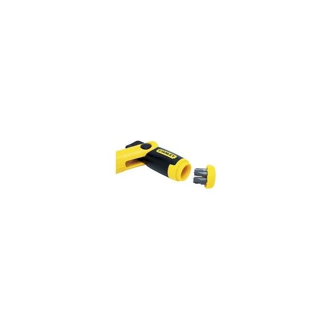 Stanley 0-63-022 Set Cacciavite a Cricchetto con Inserti 25 Pezzi Impugnatura a Pistola Meccanismo Orario e Antiorario Portainserti e Valigetta colore Nero Stanley 0-63-022 Set Cacciavite a Cricchetto con Inserti 25 Pezzi Impugnatura a Pistola Meccanismo Orario e Antiorario Portainserti e Valigetta colore Nero