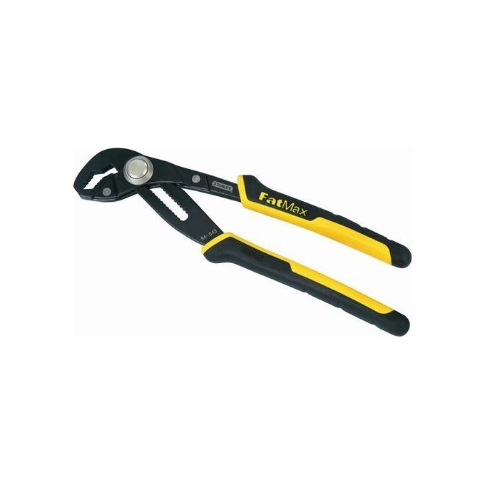 Stanley 0-84-648 FatMax Pinza Regolabile 250 mm PushLock 17 posizioni colore Nero Giallo