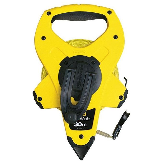 Stanley 2-34-775 Powerwinder Rotella Metrica 60 m in Fiberglass a 40 Filamenti Avvolgimento Rapido Classe Precisione III colore Bicolore Stanley 2-34-775 Powerwinder Rotella Metrica 60 m in Fiberglass a 40 Filamenti Avvolgimento Rapido Classe Precisione III colore Bicolore