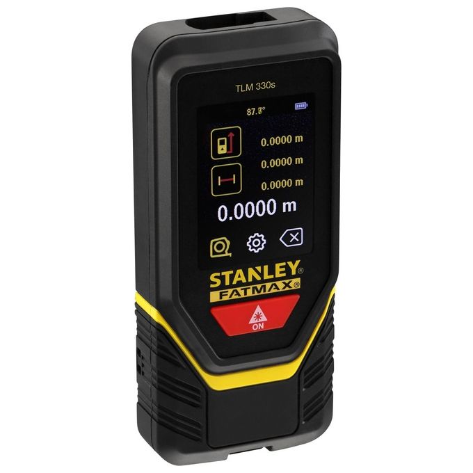 Stanley STHT1-77140 TLM330 Misuratore Laser 100 m Precisione 1 mm IP54 Bluetooth colore Nero Stanley STHT1-77140 TLM330 Misuratore Laser 100 m Precisione 1 mm IP54 Bluetooth colore Nero