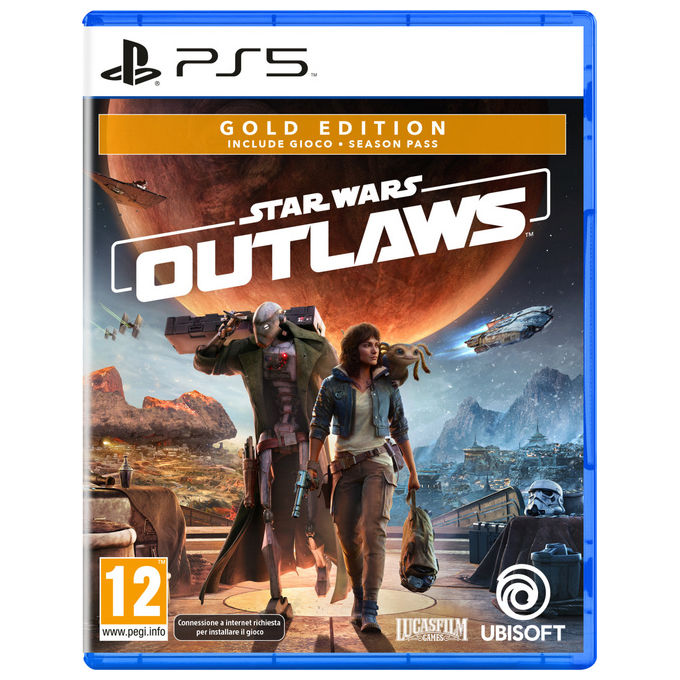 Star wars outlaws gold edition videogioco azione avventura per playstation 5 ubisoft Star wars outlaws gold edition videogioco azione avventura per playstation 5 ubisoft