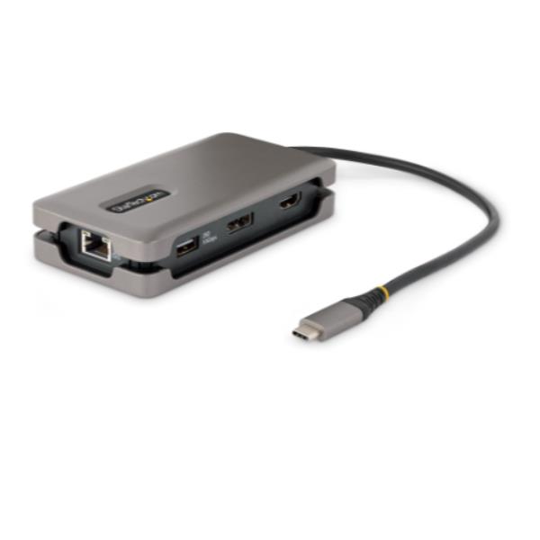 Startech Adattatore Multiporta Usb-C - HDMI/DP 4K Hub USB Pd 100W DKT31CDHPD3