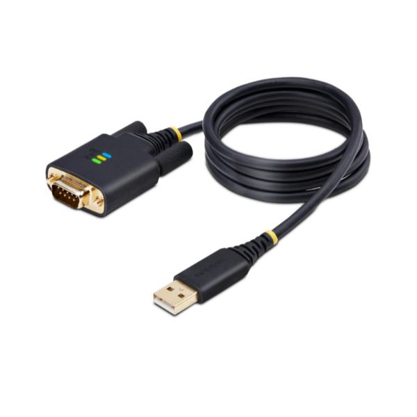 Startech Cavo Adattatore Da USB A Seriale 1m Com Retention Ic Ftdi 1P3FFCB-USB-SERIAL