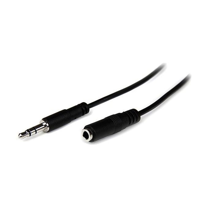 StarTech Cavo audio di prolunga stereo slim da 3,5 mm 2 m - M-F