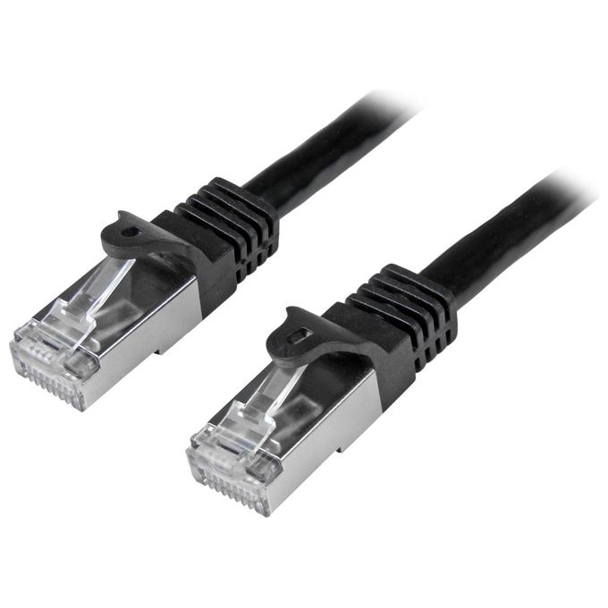 Startech cavo di rete cat6 Gigabit - cavo Patch rj45 sftp 2m - nero Startech cavo di rete cat6 Gigabit - cavo Patch rj45 sftp 2m - nero