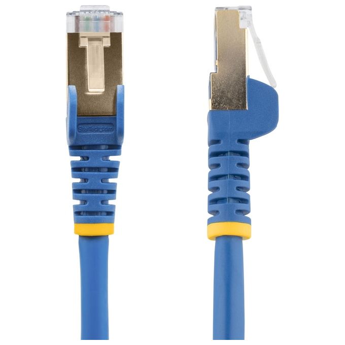 Startech Cavo di Rete Ethernet Cat6a Cavo Schermato STP da 2mt Blu